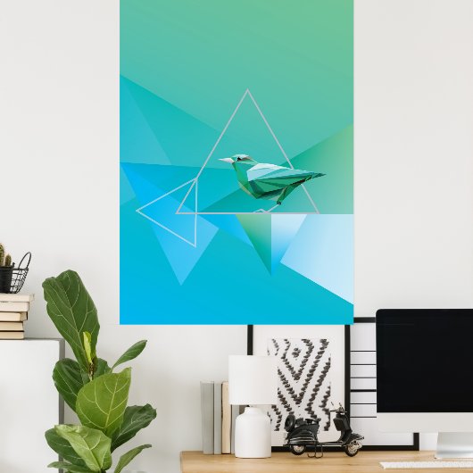 Abstrakt Poster (Heimbüro)