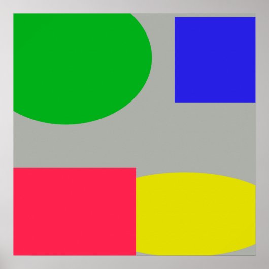 Abstrakt Poster (Vorne)