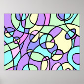 Abstrakt Poster (Vorne)