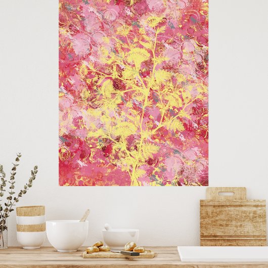 Abstrakt Poster (Küche)