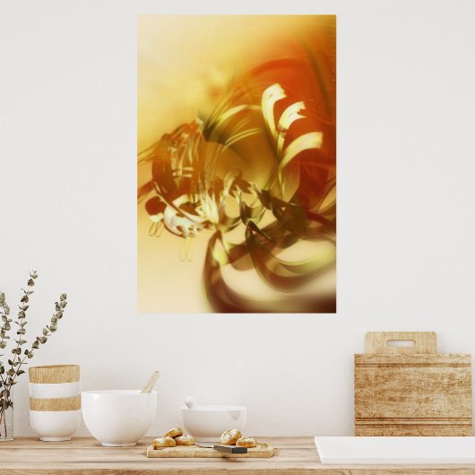 Abstrakt Poster (Küche)