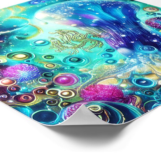 Abstrakt Poster (Ecke)