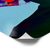Abstrakt Poster (Ecke)