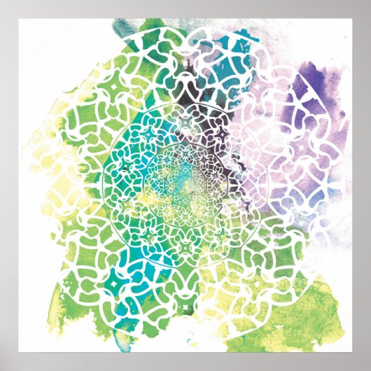 ABSTRAKT POSTER (Vorne)