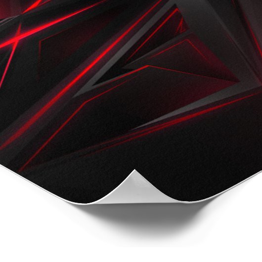 Abstrakt Poster (Ecke)