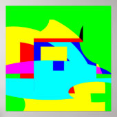 Abstrakt Poster (Vorne)