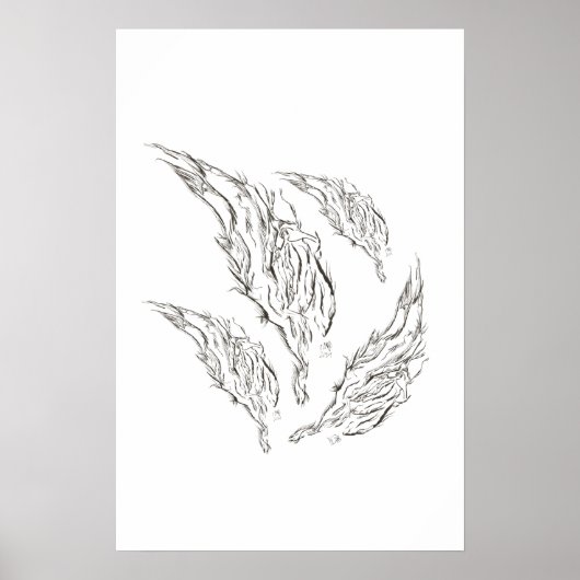 abstrakt poster (Vorne)