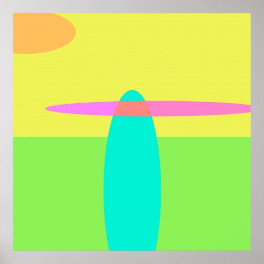 Abstrakt Poster (Vorne)