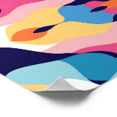 Abstrakt Poster (Ecke)