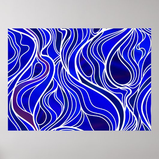 Abstrakt Poster (Vorne)