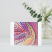 Abstrakt Postkarte (Stehend Vorderseite)