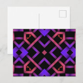 Abstrakt Postkarte (Vorne/Hinten)