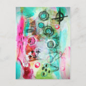Abstrakt Postkarte (Vorderseite)
