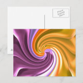 abstrakt postkarte (Vorne/Hinten)
