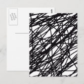Abstrakt Postkarte (Vorne/Hinten)