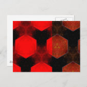 Abstrakt Postkarte (Vorne/Hinten)