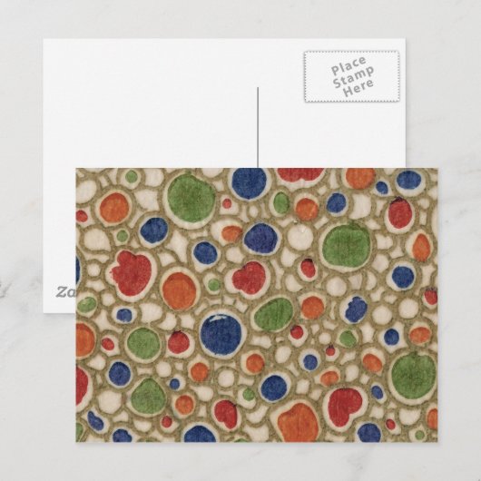 abstrakt postkarte (Vorne/Hinten)