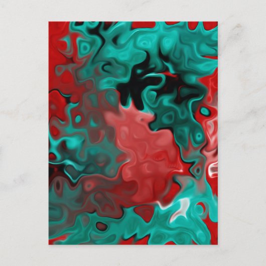 Abstrakt Postkarte (Vorderseite)