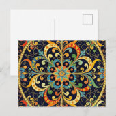 Abstrakt Postkarte (Vorne/Hinten)