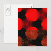 Abstrakt Postkarte (Vorne/Hinten)