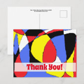 Abstrakt Postkarte (Vorne/Hinten)