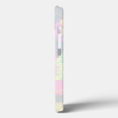 Abstrakt Psychedelic Colorful Hummingbird Case-Mate iPhone Hülle (Rückseite / Links)