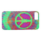 Abstrakt Psychedelic Krawatte Dye Peace Sign Case-Mate iPhone Hülle (Rückseite (Horizontal))