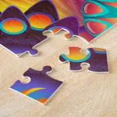 Abstrakt Psychedelische Mandalas Sternexplosionen Puzzle (Seite)