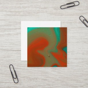 abstrakt quadratische visitenkarte