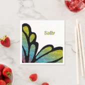 Abstrakt Rainbow Personal Serviette (Beispiel)