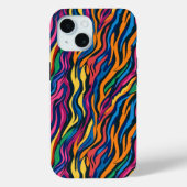 Abstrakt Rainbow Zebra Muster Case-Mate iPhone Hülle (Rückseite)