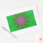 Abstrakt Rechteckiger Aufkleber (Umschlag)