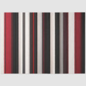 Abstrakt Red Black Lines TrendCollection Seidenpapier (Vorderseite)