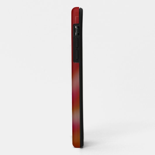 Abstrakt Red Blur Case-Mate iPhone Hülle (Hinten/Links)