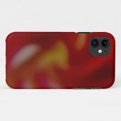 Abstrakt Red Blur Case-Mate iPhone Hülle (Rückseite (Horizontal))