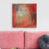 Abstrakt Red Gold Blue Art Leinwanddruck (Insitu (Wohnzimmer))