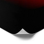 Abstrakt Red Luxury mit Black AP0004 Poster (Ecke)