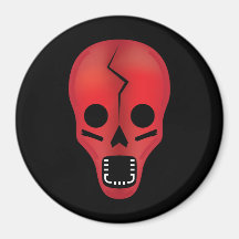 Abstrakt Red Skull