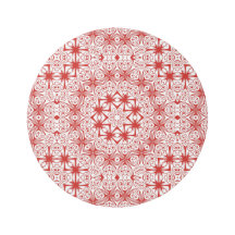Abstrakt Red White
