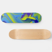 Abstrakt regenbogen skateboard (Horizontal)