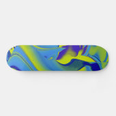 Abstrakt regenbogen skateboard (Horizontal)