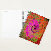 Abstrakt Retro Liquid Swirl Planer (Anzeige)