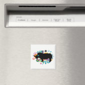 Abstrakt Rhino Magnet (In Situ (Geschirrspüler))