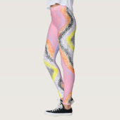Abstrakt River Funky Leggings (Links)