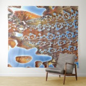 Abstrakt Rock Pool Tapestry Wandteppich (Beispiel (Horizontal))
