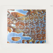 Abstrakt Rock Pool Tapestry Wandteppich (Vorderseite (Horizontal))