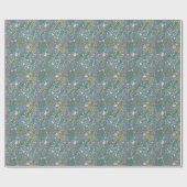 Abstrakt romantisches Muster mit Cartoon Geschenkpapier (Flach)