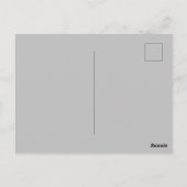 Abstrakt Romantisches Rosenblühen Postkarte (Rückseite)