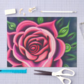 Abstrakt Romantisches Rosenblühen Seidenpapier (Handwerk)