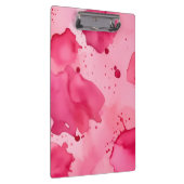 Abstrakt Rosa auf Rosa Klemmbrett (Rechts)